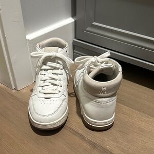 Madewell White High-Top Sneakers